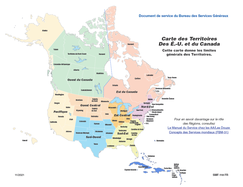 regional map