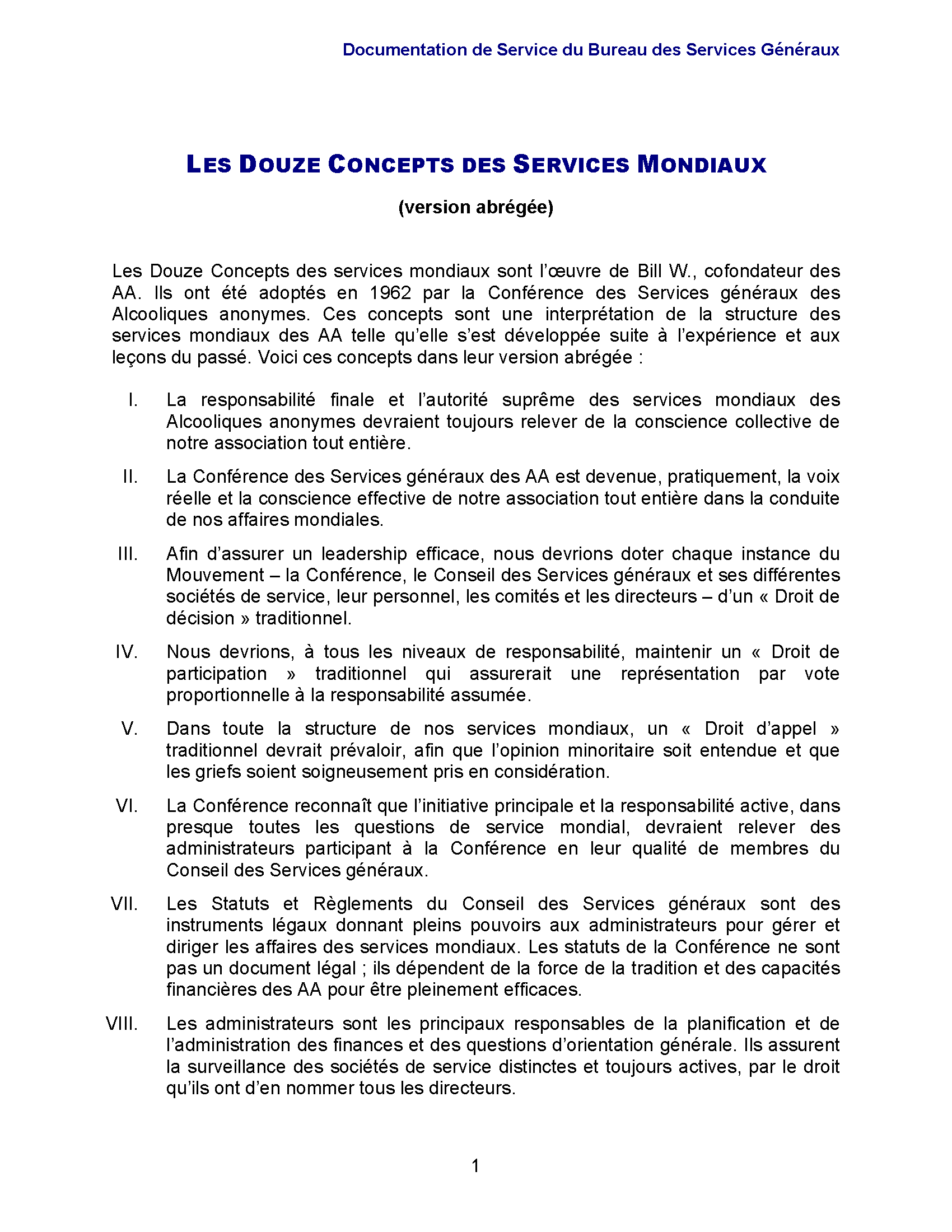 Service manual 12 concepts image french