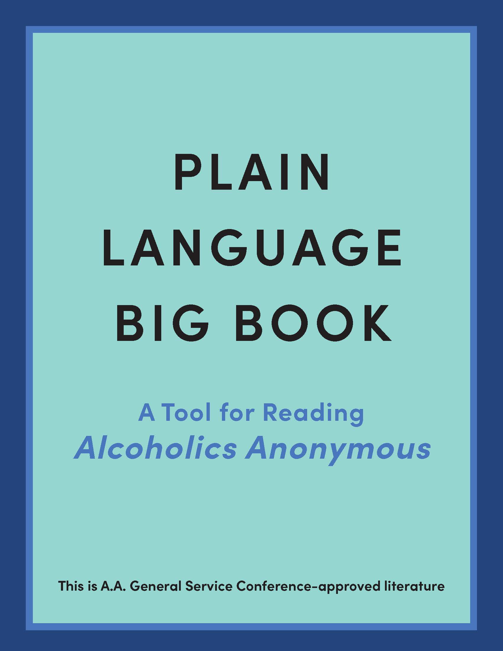 Plain Language Big Book cover image