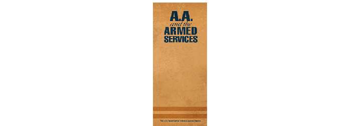 AA and the Armed Services - cover wide
