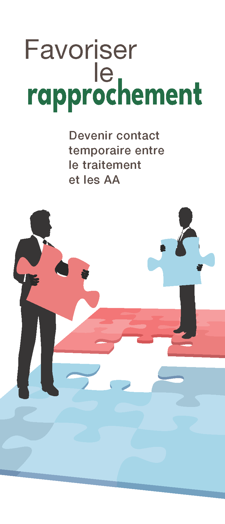 Couverture de la brochure AA: Favoriser le rapprochement