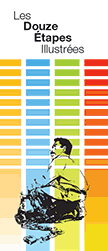 Couverture de la brochure AA: Les douze étapes illustrées