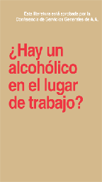 SP-54 ¿Hay un bebedor problema en el lugar de trabajo?