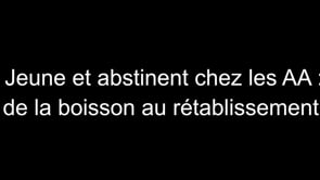 Jeune et abstinent chez les AA : de la boisson au rétablissement