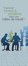 Couverture de la brochure AA: Y a-t-il un buveur problème dans votre milieu de travail?