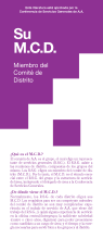 Portada del folleto de AA: SF-12 Su M.C.D. - Miembro del Comité de Distrito