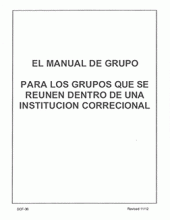 CF-36 - Correctional Facilities - A.A. Group Handbook