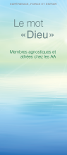 Couverture de la brochure AA: Le mot «Dieu» Membres agnostiques et athées chez les AA