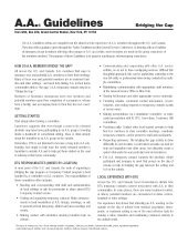 MG-21: A.A. Guidelines - Bridging the Gap