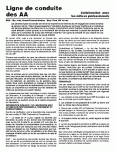 Primera página de las Guías de A.A. acerca de Cooperación con la Comunidad Profesional