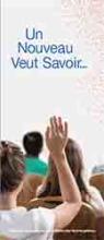 Couverture de la brochure AA: Un nouveau veut savoir...