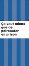 Couverture de la brochure AA: Ça vaut mieux que de poireauter en prison