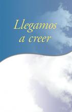 Portada del libro de AA: Llegamos a Creer