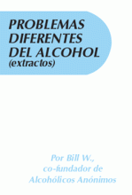 Portada del folleto de AA: Problemas Diferentes del Alcohol (extractos)