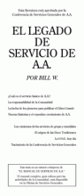 Portada del folleto de AA: El Legado de Servicio de A.A.